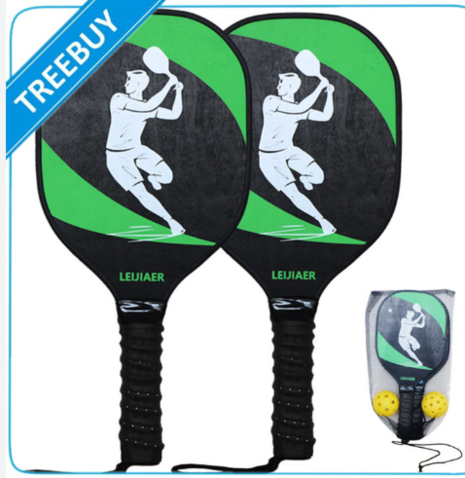 Bộ 2 vợt pickleball siêu nhẹ kèm 4 bóng + túi đựng cao cấp