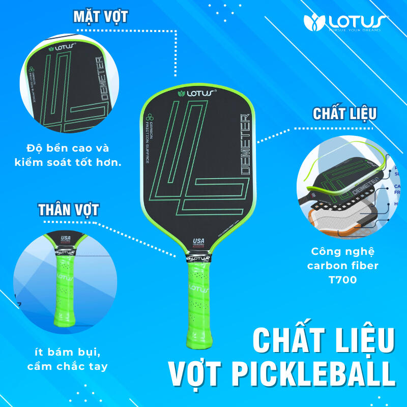 Vợt Pickleball Lotus Demeter
