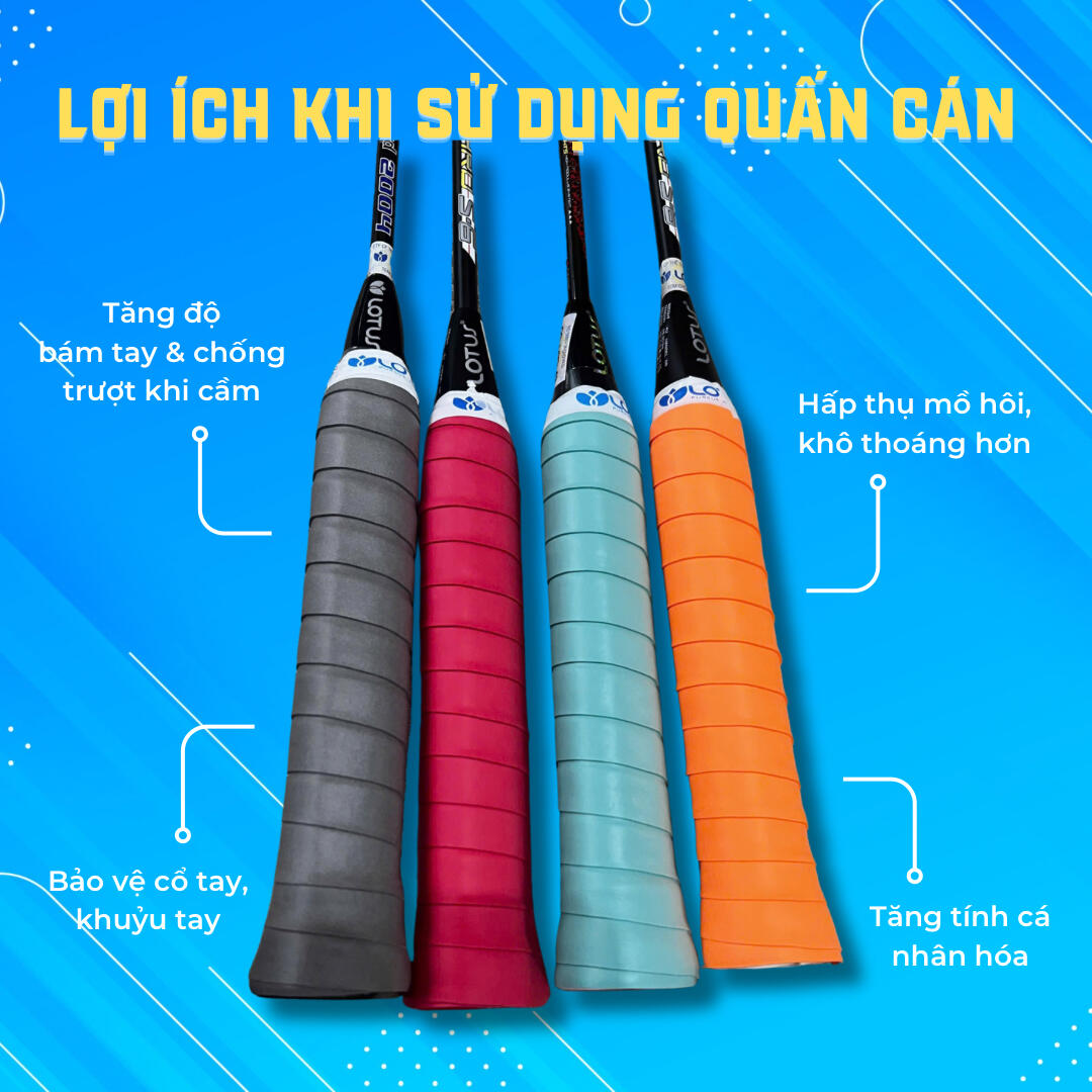 Quấn Cán Vợt Lotus
