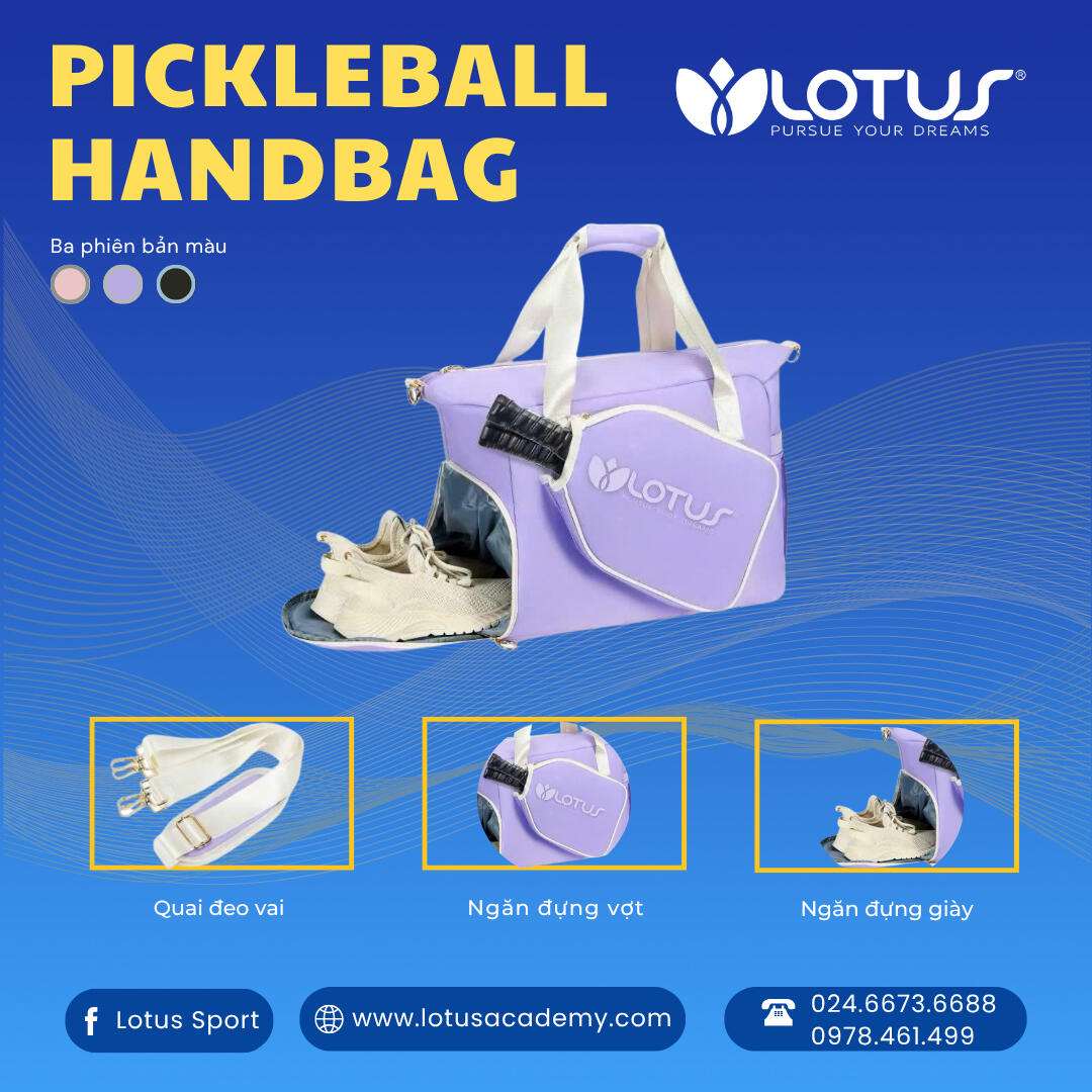 Túi Đeo Vai Pickleball Lotus