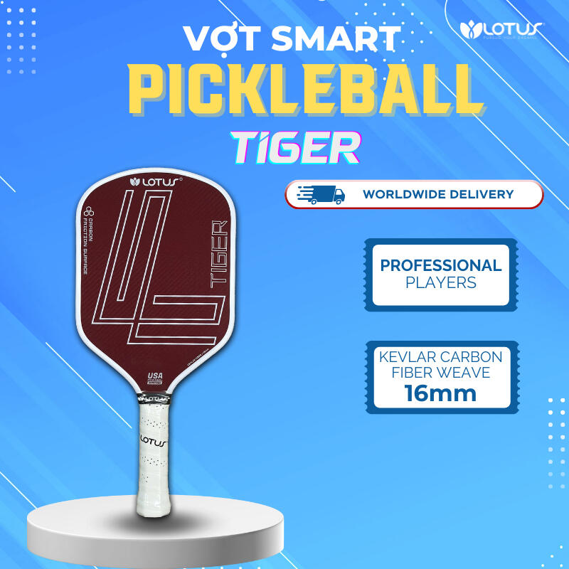 Vợt Pickleball Lotus Tiger