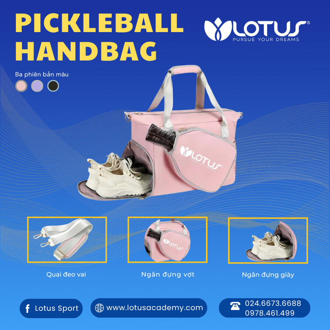 Túi Đeo Vai Pickleball Lotus