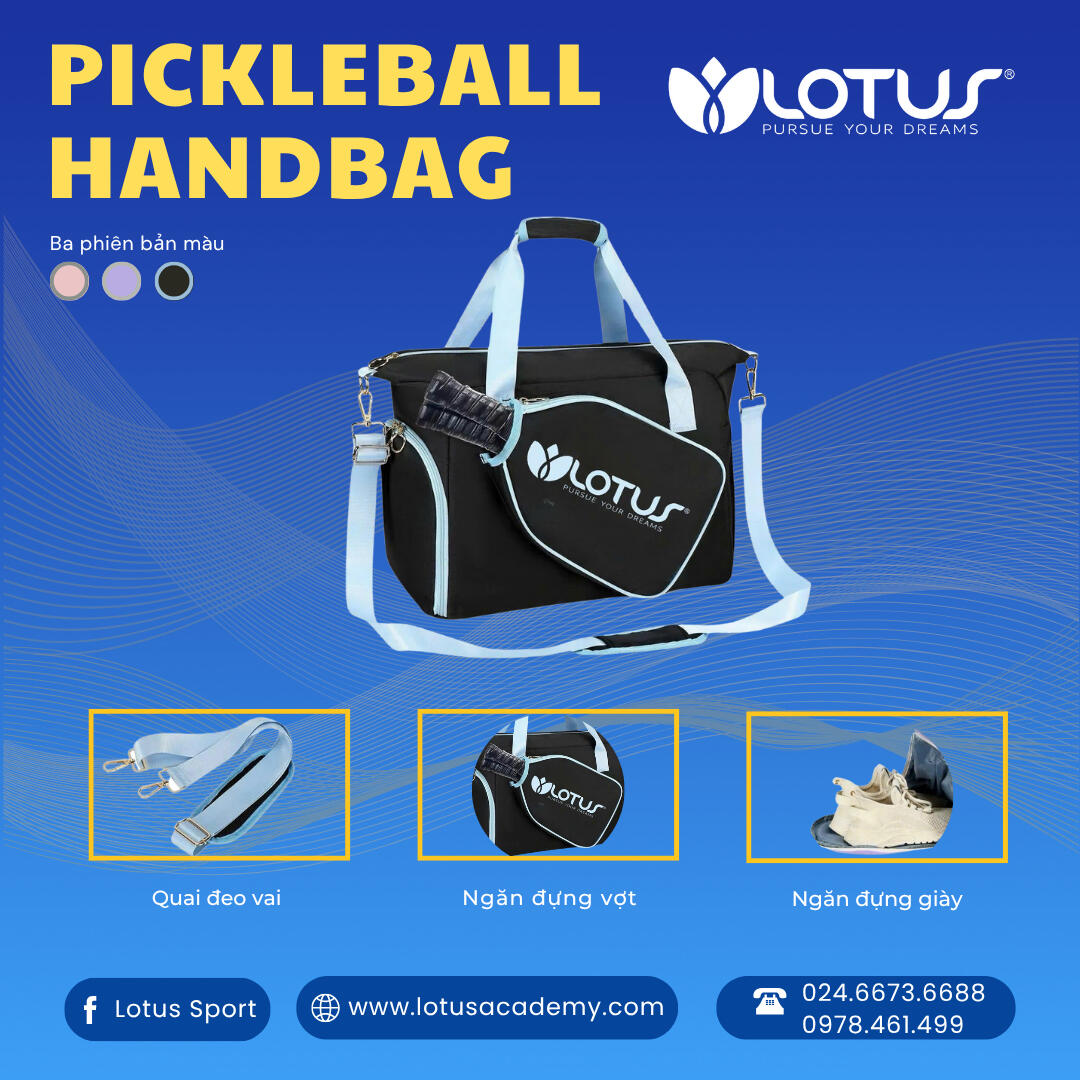 Túi Đeo Vai Pickleball Lotus
